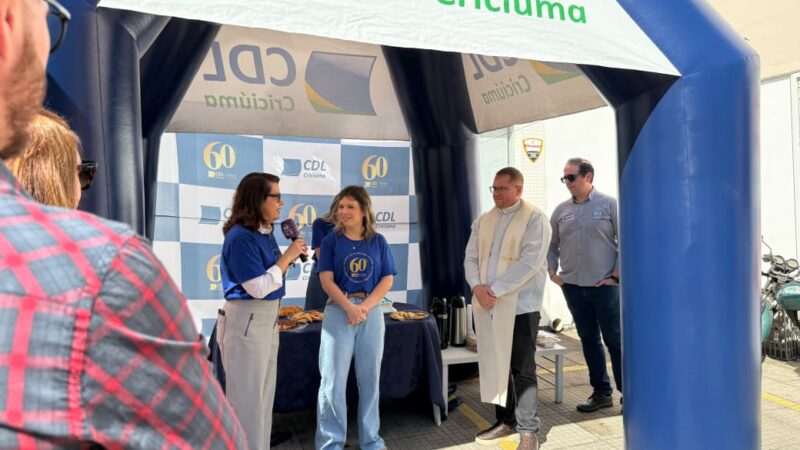 Próspera encerra programação comemorativa dos 60 anos da CDL de Criciúma nos bairros