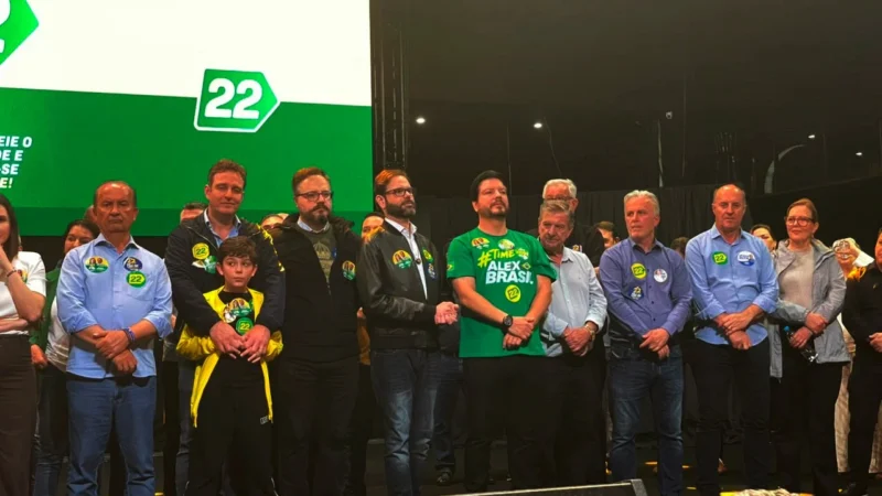 Zé Milton declara apoio a Jorginho Mello em primeiro ato público ao lado do governador