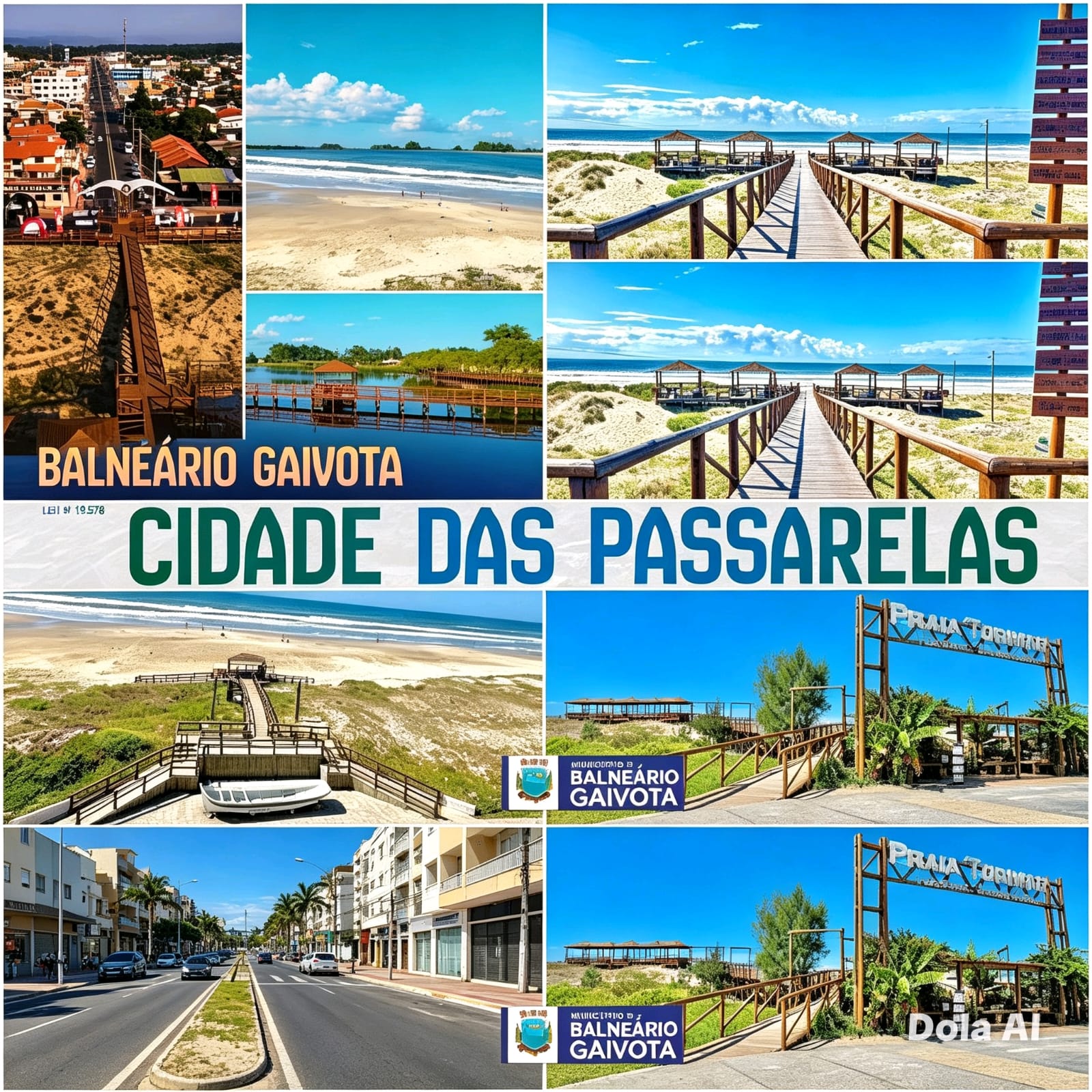 Balneário Gaivota — Cidade das Passarelas