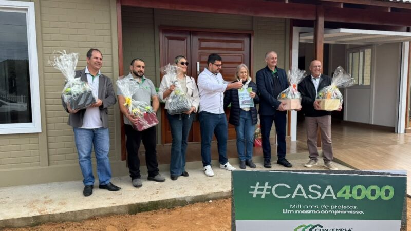 Contempla Engenharia entrega casa de número 4 mil e projeta nova marca histórica em Araranguá