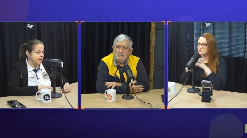 Post Notícias: Lions Club de Araranguá Detalha Projetos Sociais, Doação de Equipamentos e Ações de Saúde na Post TV