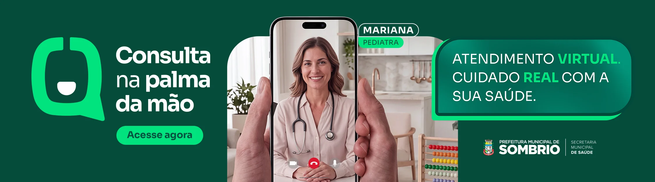 Consulta na Palma da Mão - Sec Saúde Sombrio