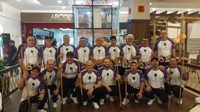 Torneio dos Campeões da Sinuca movimenta o Center Shopping Araranguá