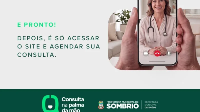 Sombrio passa a oferecer atendimento médico por telemedicina