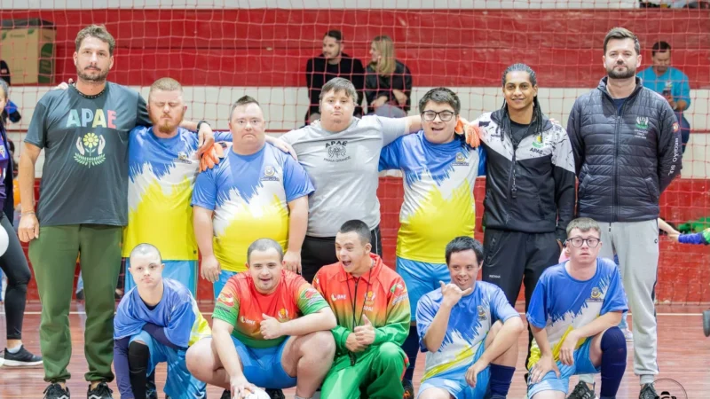 2º Amistoso de Futsal Down será realizado em Balneário Arroio do Silva