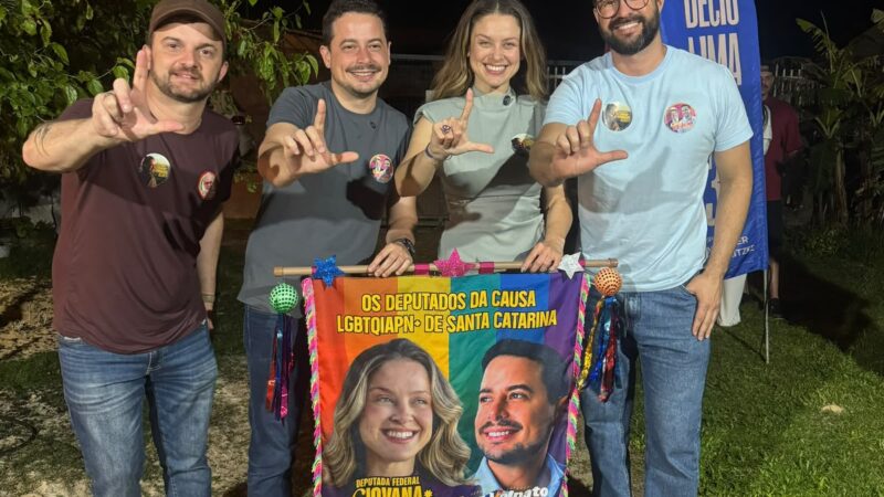 Campanha de Giovana Mondardo teve forte articulação no Extremo Sul de Santa Catarina