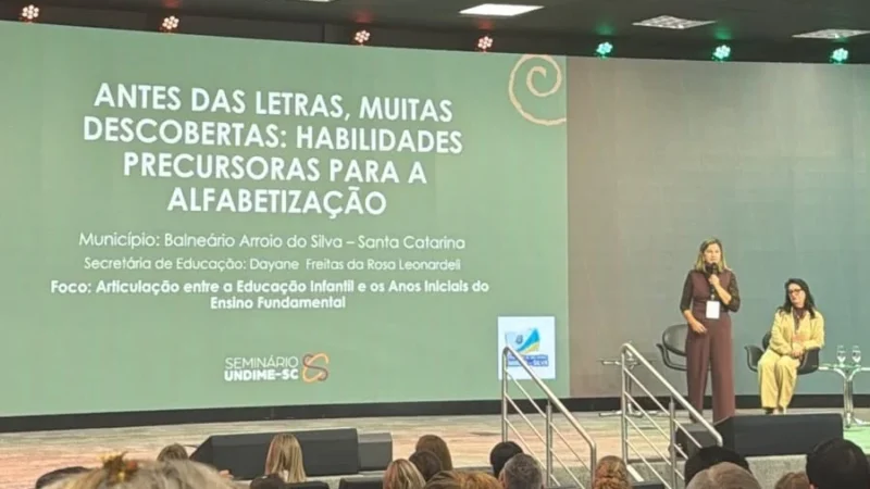 Projeto de Balneário Arroio do Silva é selecionado para seminário estadual de educação