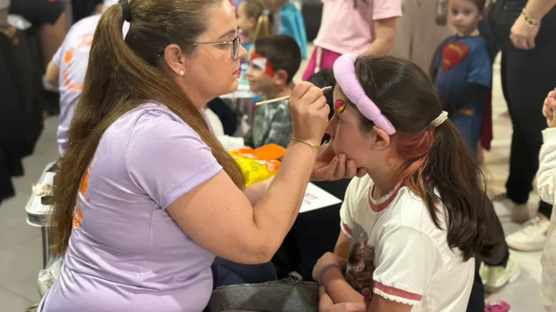 Meleiro reúne crianças e famílias em programação especial pelo Dia das Crianças