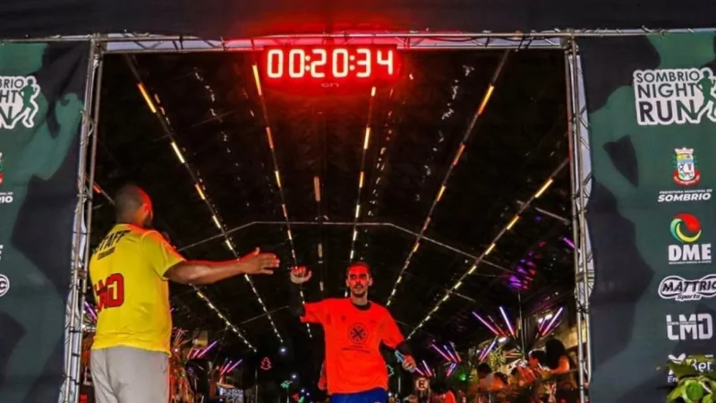 8ª Sombrio Night Run abre inscrições e promete movimentar as ruas do Centro