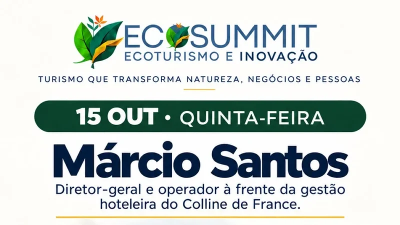 Eco Summit encerra segunda edição com palestras de Márcio Santos e Arthur Gubert em Praia Grande