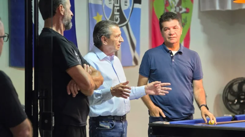 PSD da Amesc reúne lideranças regionais e oficializa apoio a Flávio Bolsonaro