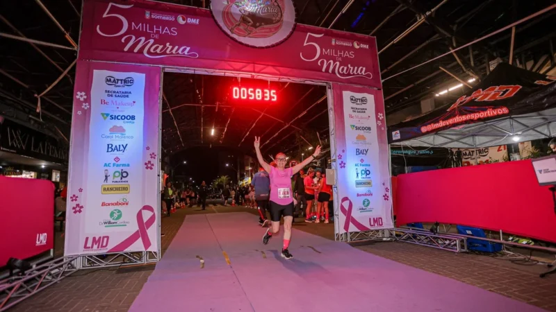 5 Milhas de Maria reúne mais de 750 mulheres em Sombrio e marca o Outubro Rosa