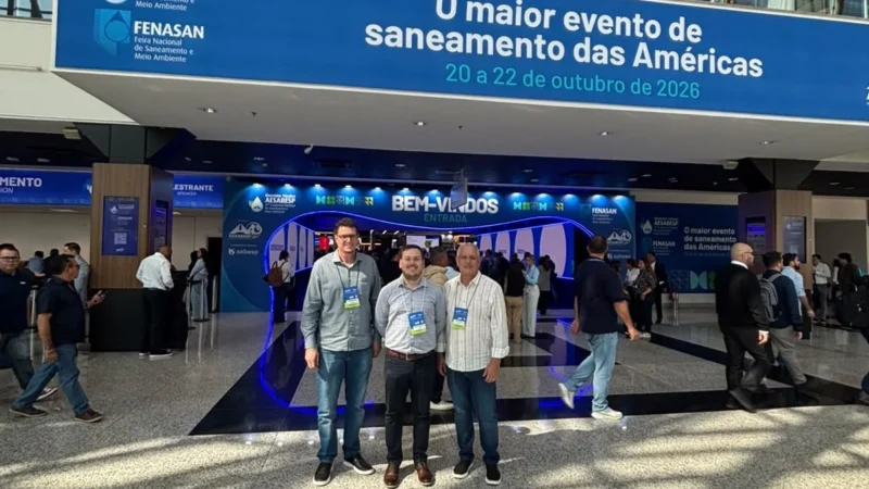 Samae de Araranguá leva equipe à maior feira de saneamento da América Latina