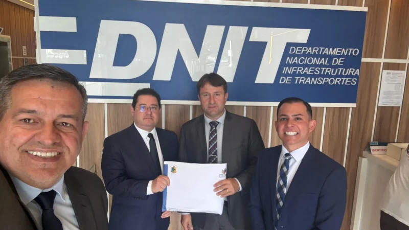 Vereadores de Araranguá cobram, no DNIT, avanço da municipalização do antigo traçado da BR-101
