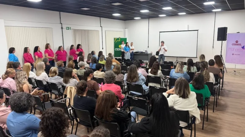 CERSUL reúne mulheres no 1º Workshop Feminino com oficinas e palestra