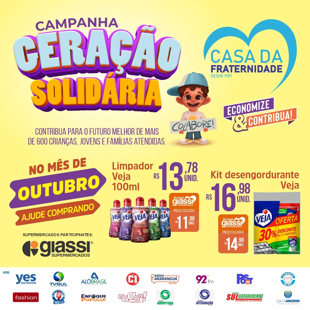 Geração Solidária — Outubro