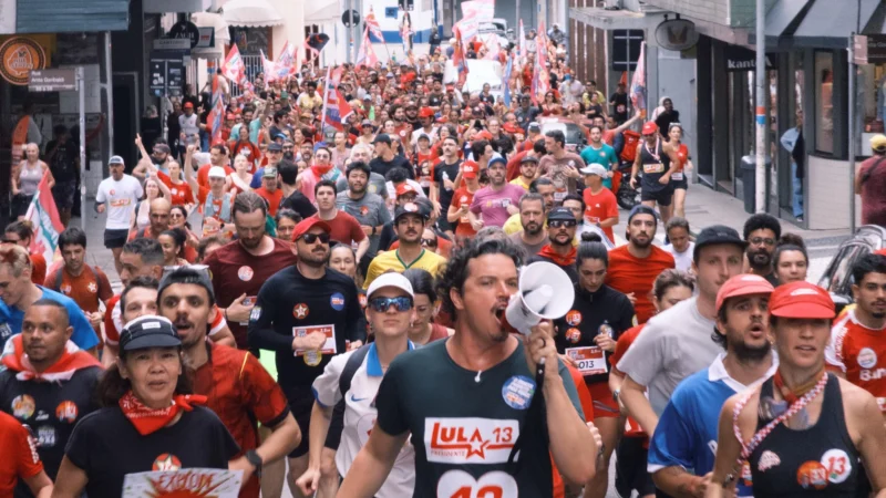 Deputado Marquito no “Corre com Lula”